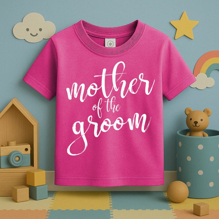 Mother Of The Groom Matching Bridal Shower Toddler T-Shirt