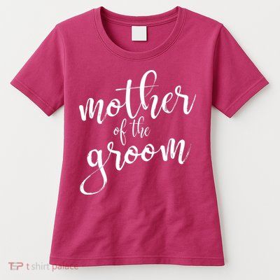 Mother Of The Groom Matching Bridal Shower Womens T-Shirt