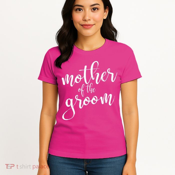 Mother Of The Groom Matching Bridal Shower Womens T-Shirt
