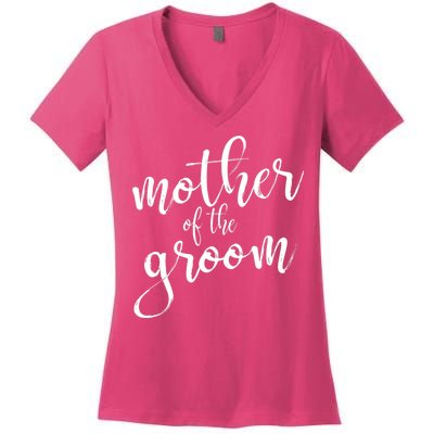 Mother Of The Groom Matching Bridal Shower Women's V-Neck T-Shirt