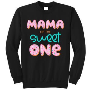 Mama of The Sweet One First Birthday Matching Family Donut Sweatshirt