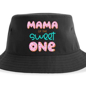 Mama of The Sweet One First Birthday Matching Family Donut Sustainable Bucket Hat