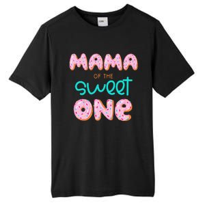 Mama of The Sweet One First Birthday Matching Family Donut Tall Fusion ChromaSoft Performance T-Shirt