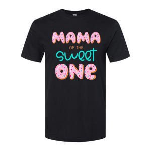 Mama of The Sweet One First Birthday Matching Family Donut Softstyle CVC T-Shirt