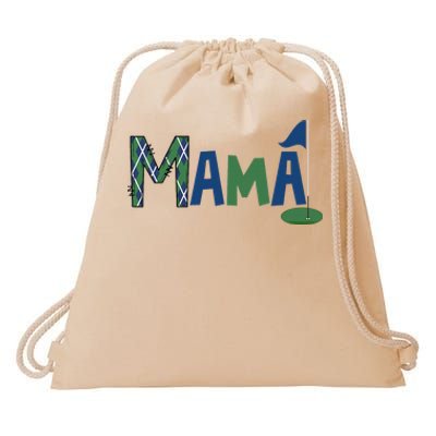 Mama Of The Birthday Boy Hole In One Golf Sport Matching Drawstring Bag