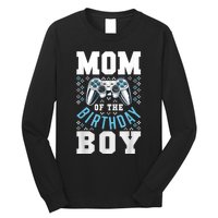 Mom Of The Birthday Boy Matching Video Gamer Birthday Party Long Sleeve Shirt