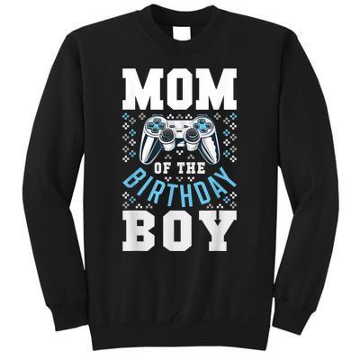 Mom Of The Birthday Boy Matching Video Gamer Birthday Party Sweatshirt