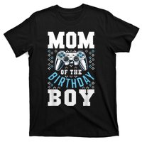 Mom Of The Birthday Boy Matching Video Gamer Birthday Party T-Shirt