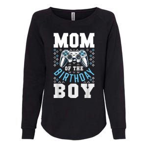 Mom Of The Birthday Boy Matching Video Gamer Birthday Party Womens California Wash Sweatshirt