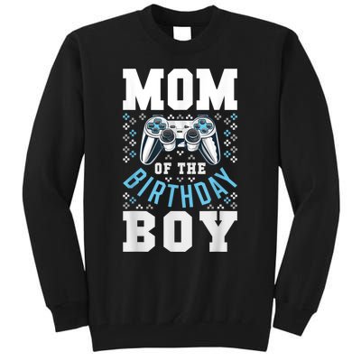 Mom Of The Birthday Boy Matching Video Gamer Birthday Party Tall Sweatshirt