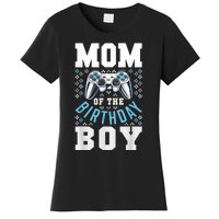 Mom Of The Birthday Boy Matching Video Gamer Birthday Party Women's T-Shirt