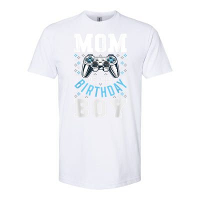 Mom Of The Birthday Boy Matching Video Gamer Birthday Party Softstyle CVC T-Shirt