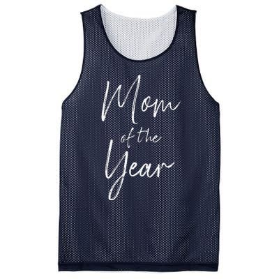 Mom Of The Year Mother's Day Mesh Reversible Basketball Jersey Tank