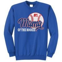 Mama Of The Rookie Baseball 1st Birthday Baseball Theme Gift Sweatshirt