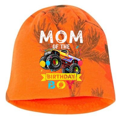 Mom Of The Birthday Boy Monster Truck Birthday Novelty Gift Kati - Camo Knit Beanie