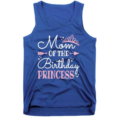 Mom Of The Birthday Princess Matching Family Mother's Day Tank Top