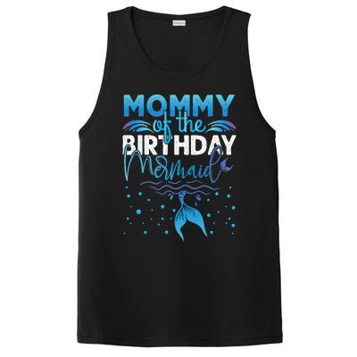 Mommy Of The Birthday Mermaid Birthday Party PosiCharge Competitor Tank