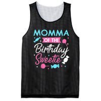 Momma Of The Birthday Sweetie Candy Bday Party Mother Mesh Reversible Basketball Jersey Tank