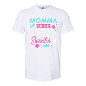 Momma Of The Birthday Sweetie Candy Bday Party Mother Softstyle CVC T-Shirt