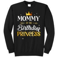 Mommy Of The Birthday Princess Girl Party Matching Family Sweatshirt