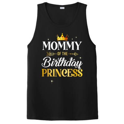 Mommy Of The Birthday Princess Girl Party Matching Family PosiCharge Competitor Tank