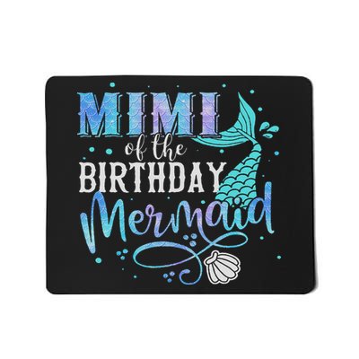 Mimi Of The Birthday Mermaid Family Matching Party Squad Mousepad