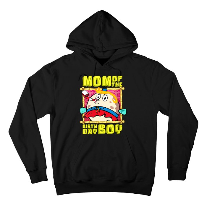 Mom Of The Birthday Boy Mother Gift Match Movies Hoodie