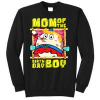 Mom Of The Birthday Boy Mother Gift Match Movies Sweatshirt