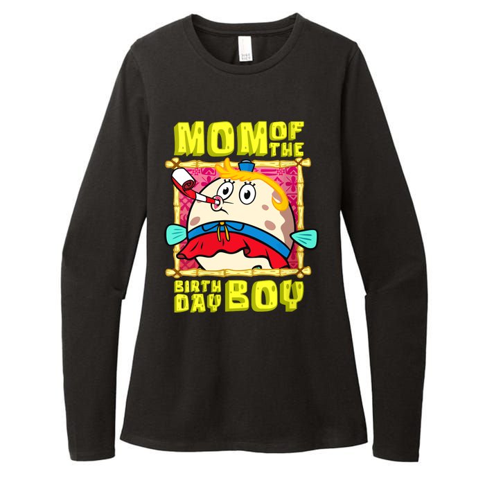 Mom Of The Birthday Boy Mother Gift Match Movies Womens CVC Long Sleeve Shirt