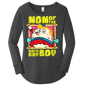 Mom Of The Birthday Boy Mother Gift Match Movies Women's Perfect Tri Tunic Long Sleeve Shirt