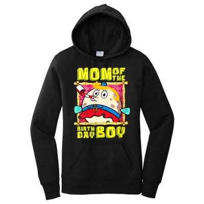 Mom Of The Birthday Boy Mother Gift Match Movies Women's Pullover Hoodie