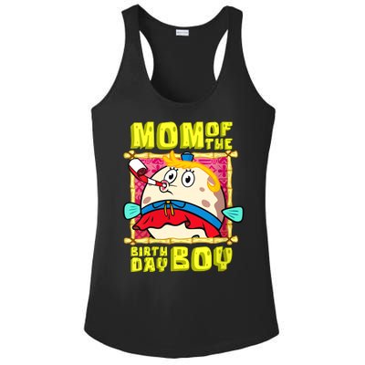 Mom Of The Birthday Boy Mother Gift Match Movies Ladies PosiCharge Competitor Racerback Tank