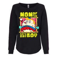 Mom Of The Birthday Boy Mother Gift Match Movies Womens California Wash Sweatshirt