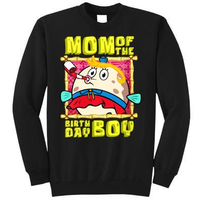 Mom Of The Birthday Boy Mother Gift Match Movies Tall Sweatshirt