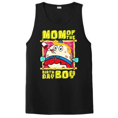 Mom Of The Birthday Boy Mother Gift Match Movies PosiCharge Competitor Tank