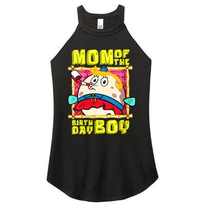 Mom Of The Birthday Boy Mother Gift Match Movies Women's Perfect Tri Rocker Tank