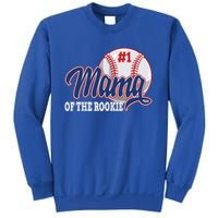 Mama Of The Rookie Baseball 1st Birthday Baseball Theme Great Gift Sweatshirt