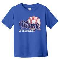 Mama Of The Rookie Baseball 1st Birthday Baseball Theme Great Gift Toddler T-Shirt