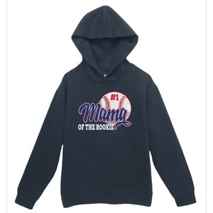 Mama Of The Rookie Baseball 1st Birthday Baseball Theme Great Gift Urban Pullover Hoodie