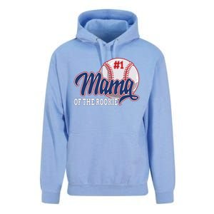 Mama Of The Rookie Baseball 1st Birthday Baseball Theme Great Gift Unisex Surf Hoodie