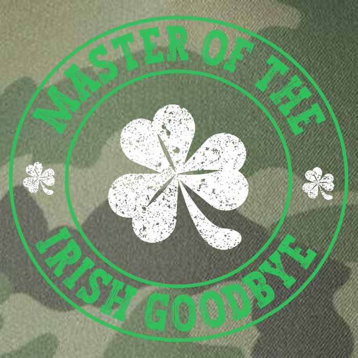 Master Of The Irish Goodbye St PatrickS Day Legacy Tie Dye Trucker Hat