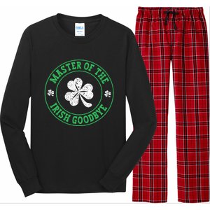 Master Of The Irish Goodbye St PatrickS Day Long Sleeve Pajama Set