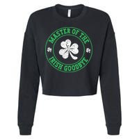 Master Of The Irish Goodbye St PatrickS Day Cropped Pullover Crew