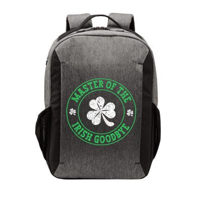 Master Of The Irish Goodbye St PatrickS Day Vector Backpack