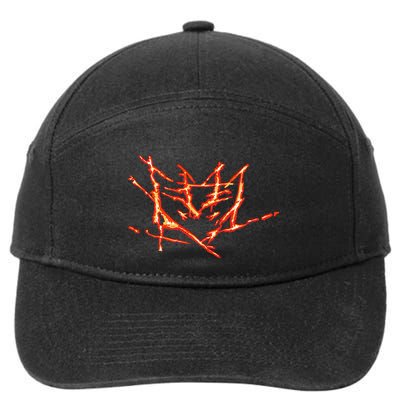 Mark Of The Fallen Commander 7-Panel Snapback Hat