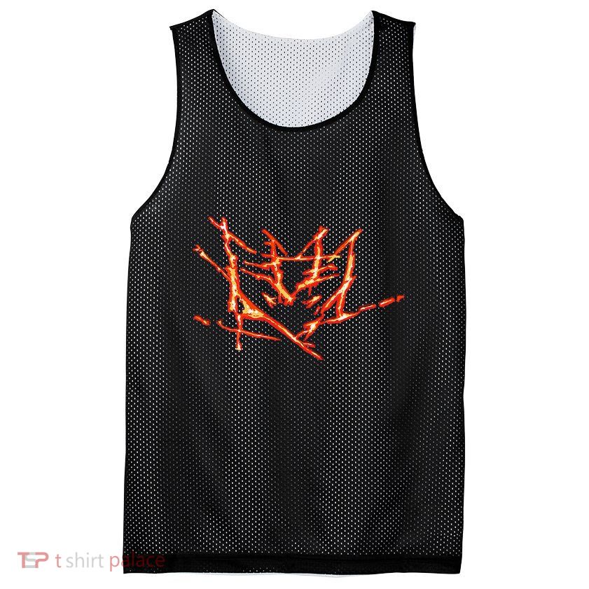 Mark Of The Fallen Commander Mesh Reversible Basketball Jersey Tank