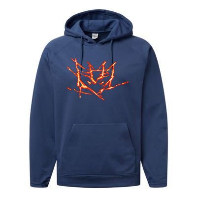 Mark Of The Fallen Commander Performance Fleece Hoodie