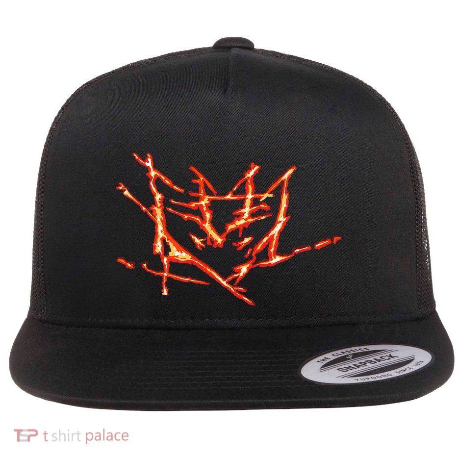 Mark Of The Fallen Commander Flat Bill Trucker Hat