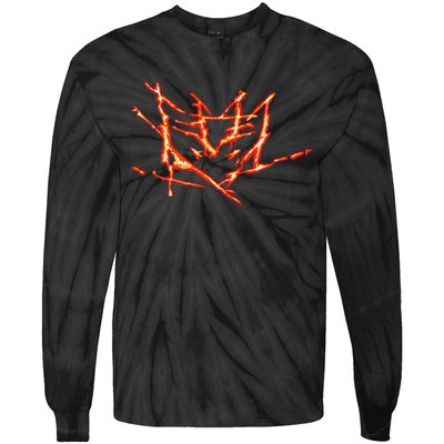 Mark Of The Fallen Commander Tie-Dye Long Sleeve Shirt