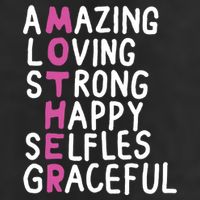 Mother Amazing Loving Strong 11oz C Handle Ceramic Mug